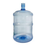 επαναγεμιζόμενη πλαστική φιάλη νερού 18.9 λίτρων για ψύκτη νερού από BPA free υλικά