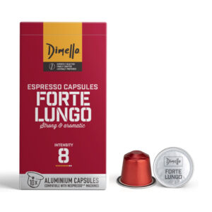 Κάψουλες Forte Lungo συμβατές με Μηχανή Nespresso 100τεμ