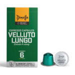 Κάψουλες Velluto Lungo συμβατές με Μηχανή Nespresso 100τεμ
