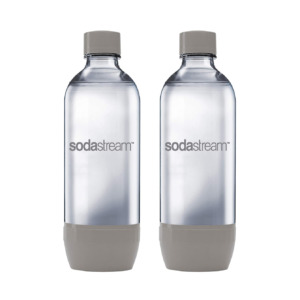 Sodastream 2 Δοχεία Classic 1 λίτρο Πλαστικά γκρι